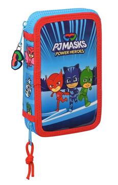 Imagen de PJ Masks Plumier Doble 28 Piezas