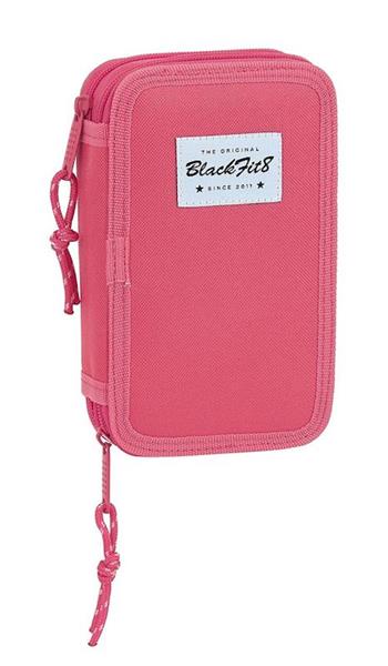Imagen de Plumier Doble 28 Piezas Blackfit8 Fresa