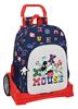 Imagen de Mickey Mouse Mochila con Carro Evolution Safta