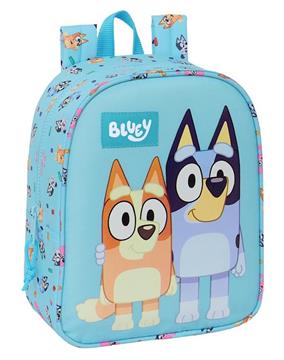 Imagen de MOCHILA GUARDERIA ADAPTABLE A CARRO BLUEY 22X27X10 CM