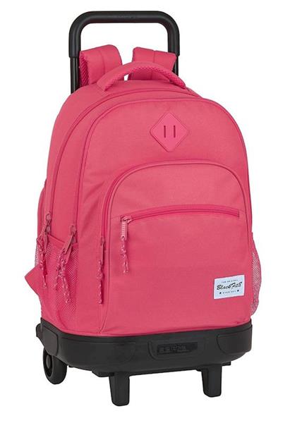Imagen de Mochila Escolar Con Carro Blackfit8 Fresa