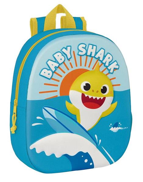 Imagen de Baby Shark Mochila 3D Safta