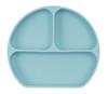 Imagen de Plato Silicona Ventosa Bear Azul