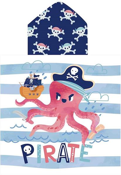Imagen de Poncho Piratepolp Estampado 60X120 Cm