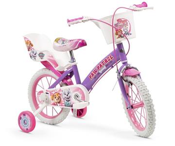 Imagen de Patrulla Canina Bicicleta 14" Rosa 4/6 Años