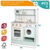 Imagen de Cocina Infantil de Juguete Eléctrica de Madera 60 x 30 x 85 cm Woomax