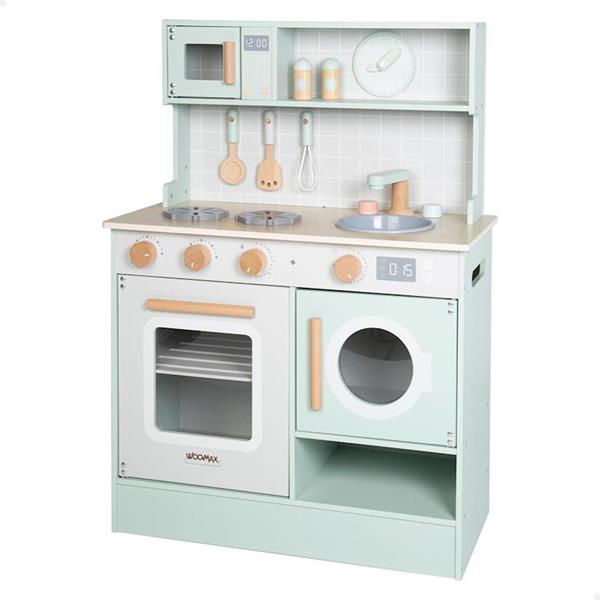 Imagen de Cocina Infantil de Juguete Eléctrica de Madera 60 x 30 x 85 cm Woomax