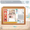 Imagen de Cocina Eléctronica de Juguete con Luz Sonido y Accesorios Woomax