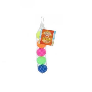 Imagen de Set 5 Pelotas Palas Playa En Red Color Baby