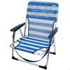 Imagen de Silla Playa Plegable Aluminio Fija