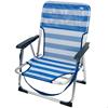Imagen de Silla Playa Plegable Aluminio Fija