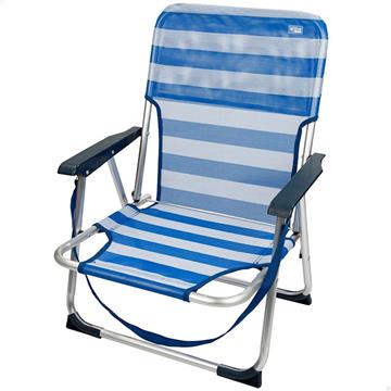 Imagen de Silla Playa Plegable Aluminio Fija