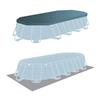 Imagen de Piscina Prism Frame Ovalada Con Depuradora Y Escalera