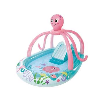 Imagen de Piscina Infantil Hinchable con Tobogán 183x234x150 cm 229 Litros Intex
