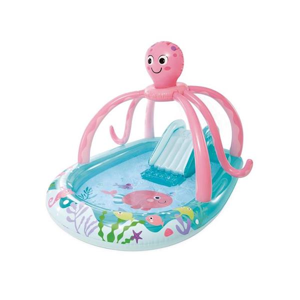 Imagen de Piscina Infantil Hinchable con Tobogán 183x234x150 cm 229 Litros Intex