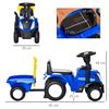 Imagen de Correpasillos Tractor New Holland Azul