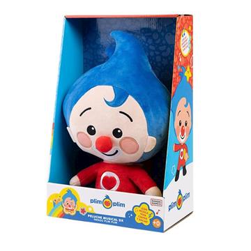 Imagen de Peluche Musical Dx Payaso Plim Plim. 30 cm