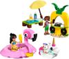 Imagen de Fiesta En La Piscina Con Flamenco Y Unicornio Lego Friends