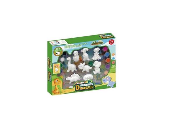 Imagen de Figuras Dinosaurios o Unicornios escayola para pintar, con pinturas - Modelos surtidos