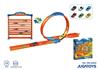Imagen de Pista Track Racing con looping y almacenamiento, incluye 6 coches, 33'6x5'80x32'50cm