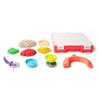 Imagen de Juego Arena moldeable Kinetic Sand Squish Pizza. 27,94x25,4x5,08 cm.