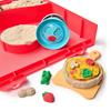 Imagen de Juego Arena moldeable Kinetic Sand Squish Pizza. 27,94x25,4x5,08 cm.