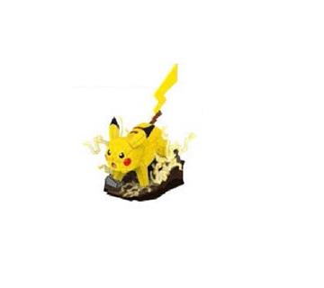 Imagen de Figura Construcción Pokemon 4 D. 26,67x21,59x4,06 cm. - Modelos surtidos
