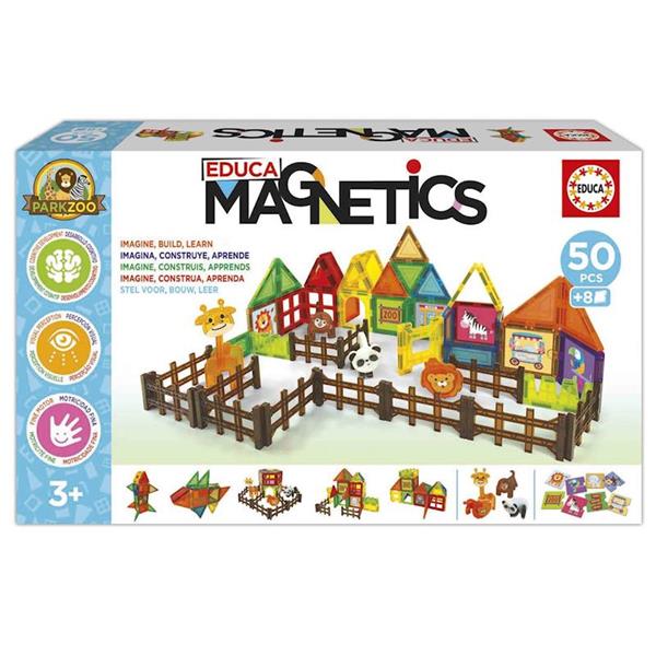 Imagen de Juego Magnetics Park Zoo 50 Piezas.