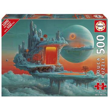 Imagen de Puzzle 500 piezas Plus Planeta De Fuego Y Hielo