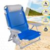 Imagen de Aktive Beach Silla Baja Playa Con Cojín Azul