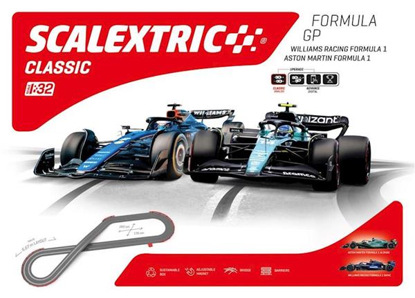 Imagen de Pista Formula GP Williams Racing y Aston Martin.Escala 1.32 