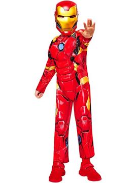 Imagen de Disfraz Infantil Iron Man Black Line Talla (7-8 Años)