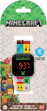 Imagen de RELOJ LED de MINECRAFT Interactivo (6x8)