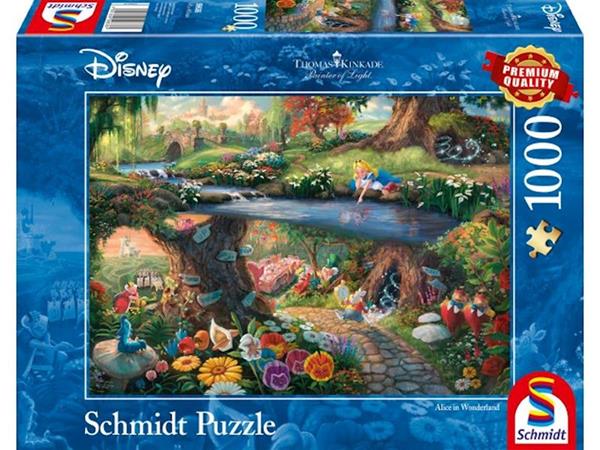 Imagen de Puzzle 1000 Piezas Disney, Alicia En El País De Las Maravill