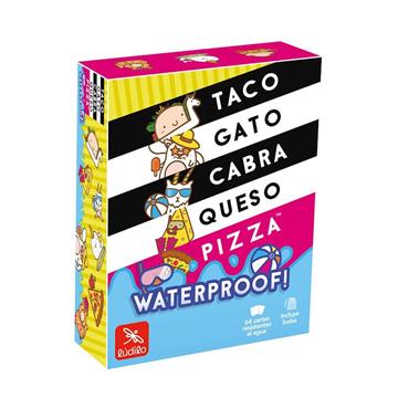 Imagen de Juego Taco, Gato Waterproof. Con 64 cartas resistentes al agua incluye bolsa