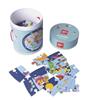 Imagen de Puzzle circular Mapamundi 50 cm con 48 piezas