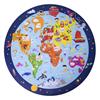 Imagen de Puzzle circular Mapamundi 50 cm con 48 piezas