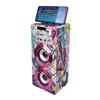Imagen de Karaoke incluye 2 micrófonos Equipado con un asa, una base para apoyar el móvil, ranuras para memorias USB y Micro SD, Radio FM y Bluetooth