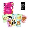 Imagen de Juego Taco, Vuelta, Cabra, Queso, Pizza. ¡Juega con ambos lados de la mano! 64 cartas y reglas de juego.