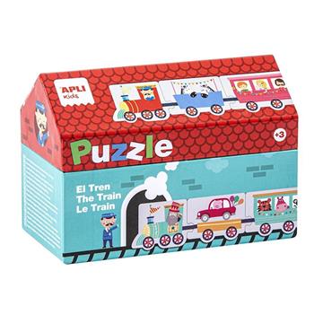 Imagen de Puzzle Tren con 20 piezas ¡crea trenes de hasta 2 metros de largo!