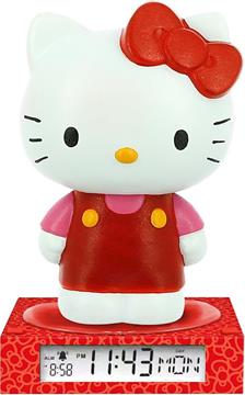 Imagen de Lampara 3D Hello Kitty & Friends Con Despertador y Fecha 