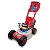 Imagen de Triciclo 2 en 1 convertible en tractor y cortacésped rojo 55x15x38 cm