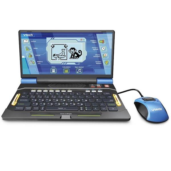 Imagen de Ordenador interactivo bilingüe Genio XL con más de 80 actividades. 38x6,7x30,6 cm