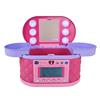 Imagen de Maletín secreto de maquillaje KidiSecrets con pantalla LCD multifunción y codigo secreto digital. Radio intergrada. 35x18x30 cm