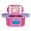Imagen de Maletín secreto de maquillaje KidiSecrets con pantalla LCD multifunción y codigo secreto digital. Radio intergrada. 35x18x30 cm