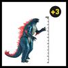 Imagen de Figura GxK Giant Godzilla con accesorios y diferentes puntos de articulación 28 cm