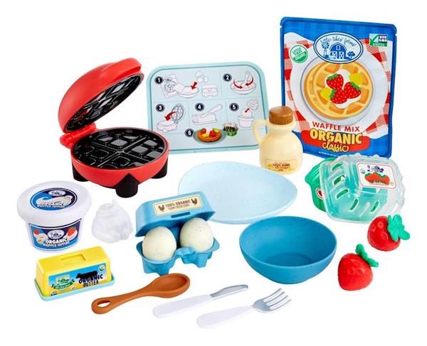 Imagen de Kit creativo de Gobres con mas de 18 accesorios para cocinar y desayunar. Incluye siriope y mantequilla.