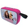 Imagen de Altavoz portátil  Barbie  Bluetooth con acabado de tela