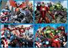 Imagen de 4 puzzles progresivos de Avengers de Educa 
