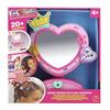 Imagen de Espejo Secreto fun lockets lleno de compartimentos. incluye más de 20 sorpresas y un aplicador con brillos para el pelo. 